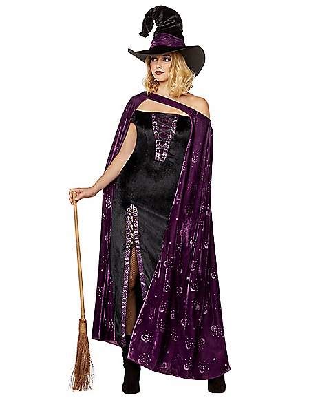 Enigmatic halloween celestial witch